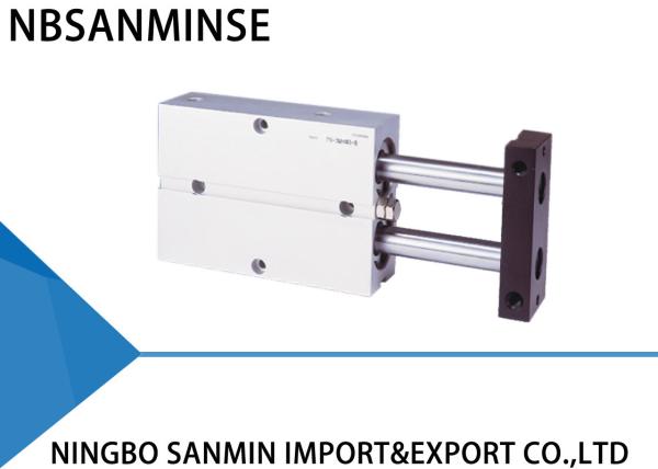 Quality TN Series Twin Rod Pneumatic Cylinder Double Acting Air Tac Similar Type for sale