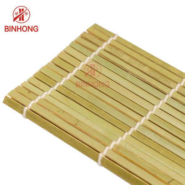 Premium Bamboo Cotton Threads Healthy Sushi Rolling Mat