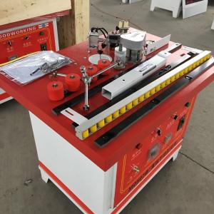 China Furniture Manual Edge Banding Machine High Speed With Cast Iron Worktable wholesale