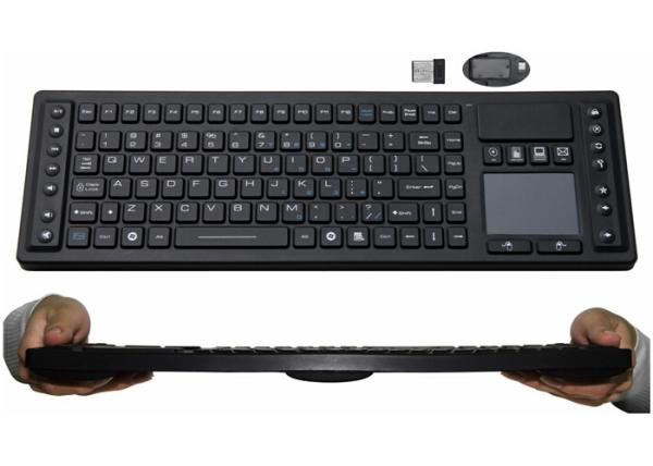 Quality Medical Simulation 105 Keys 2.4GHZ Sealed Keyboard Automatic Synchronization for sale