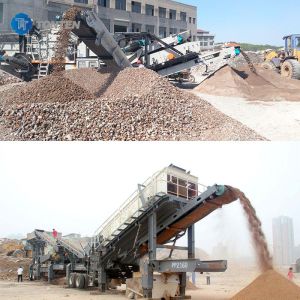 Buy cheap Concrete Construction Waste Quarry Stone Crushing Machine Mobile Crusher Plant from wholesalers