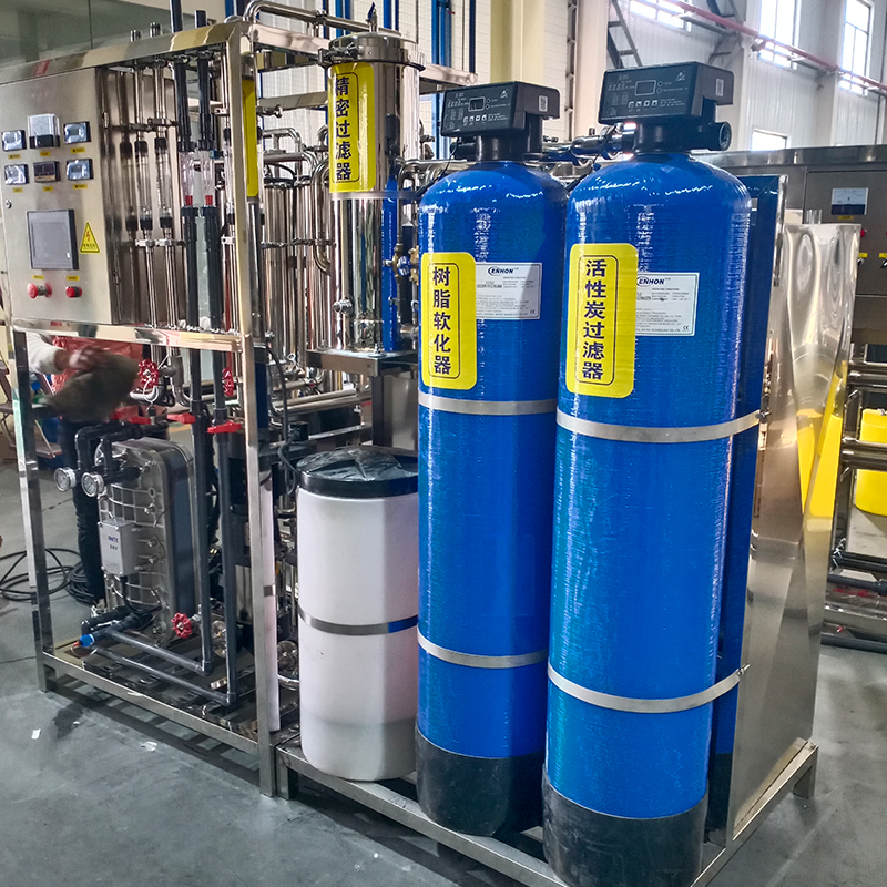 500L 1000L Drinking Water Treatment Plant Purification System with RO Purifier Machine