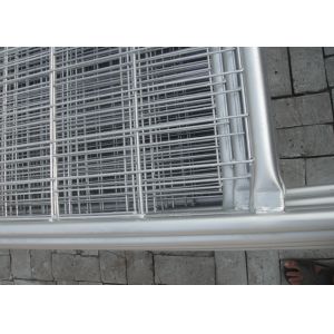 Buy cheap Construction Site Fencing Temp Fence Panels Hot Dipped Galvanized Pipe from wholesalers