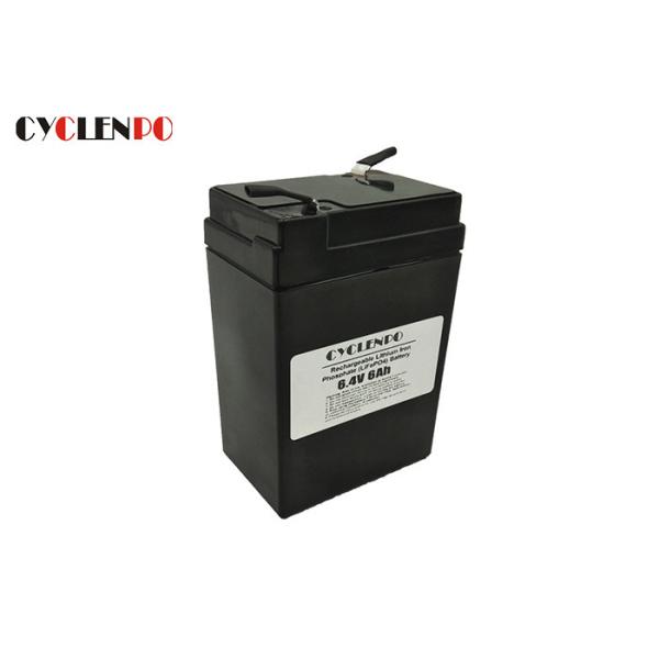 Black Lithium Iron Phosphate Battery , Lithium Phosphate Rechargeable Battery