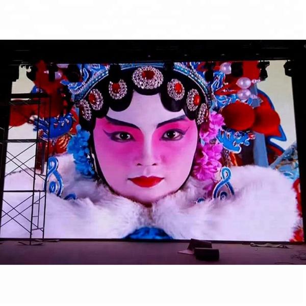 Full Color RGB Front Service LED Display , Front Access LED Display 576x576mm