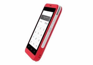 China D20 Android Smart NFC EMV POS Terminal 256KB RAM Hard Disk Capacity wholesale