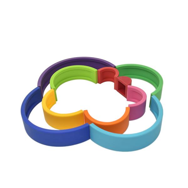 Quality Customized Logo Smooth Touch Rainbow Arch Stacker Bridge Design for sale