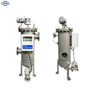 China Hot Sale SS304 Full Auto Self Cleaning Filter for Water Automatic Irrigation Filter Auto Clean Filter on sale
