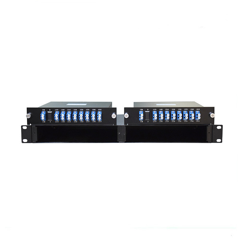 DWDM Optical Add Drop Wavelength Division Multiplexer 100G 200G Low Insertion Loss