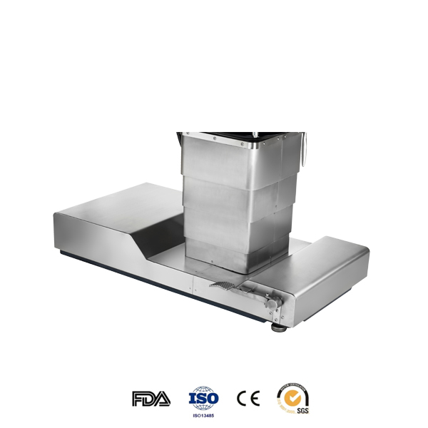Bridge Hydraulic Electric Operating Table With Memory Foam / Kidney 100mm Elevator