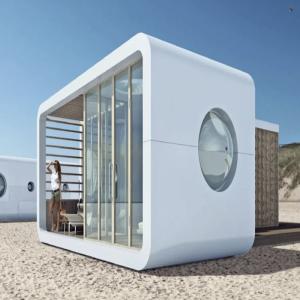 China Smart Prefab Modular Home Modern Apple Cabin Mobile Container Home wholesale