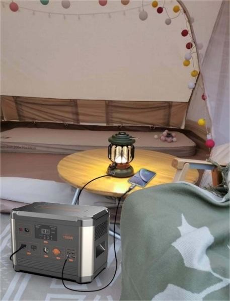 MSDS 1843Wh 2000W Lifepo4 Power Station Lithium Battery Power Station AZ2000