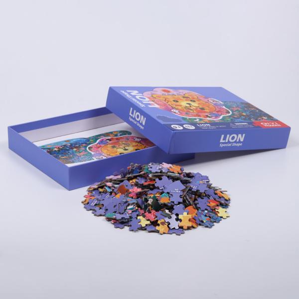 Quality Full Color Cardboard Rectangular Jigsaw Puzzles For All Ages for sale