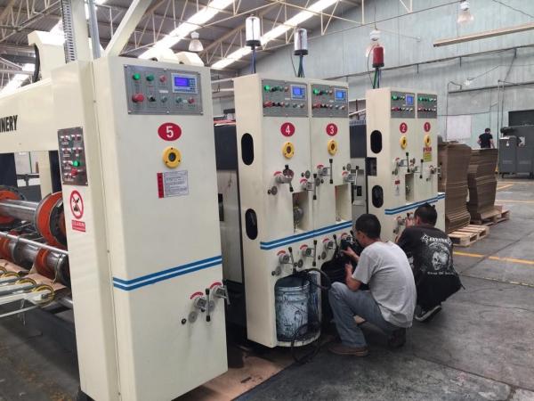 Quality Industrial Corrugated Box Printing Machine Flexo Printing Slotting Machine for sale