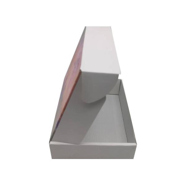 Single Printed Corrugated Shipping Packaging Boxes Malier Box Custom Size Color