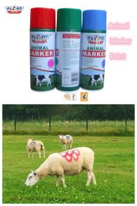 China Plyfit Animal Marker Paint 500ml Aerosol Spray Paint For Animal Pig / Sheep / Horse Tail on sale