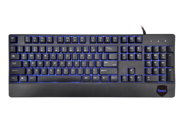 Quality ABS Compact Custom 104 Keys Gaming Keyboard Backlit With Light Up Keys for sale