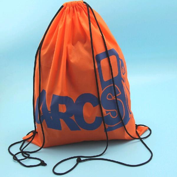 Quality Waterproof Drawstring Polyester Shoe Packaging Bags for sale