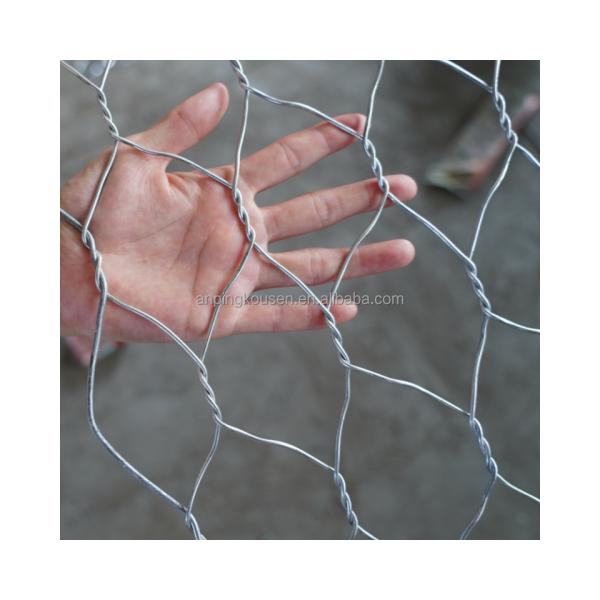 Hexagonal Stone Gabion Wire Mesh for Garden Decoration and Retaining Wall Construction