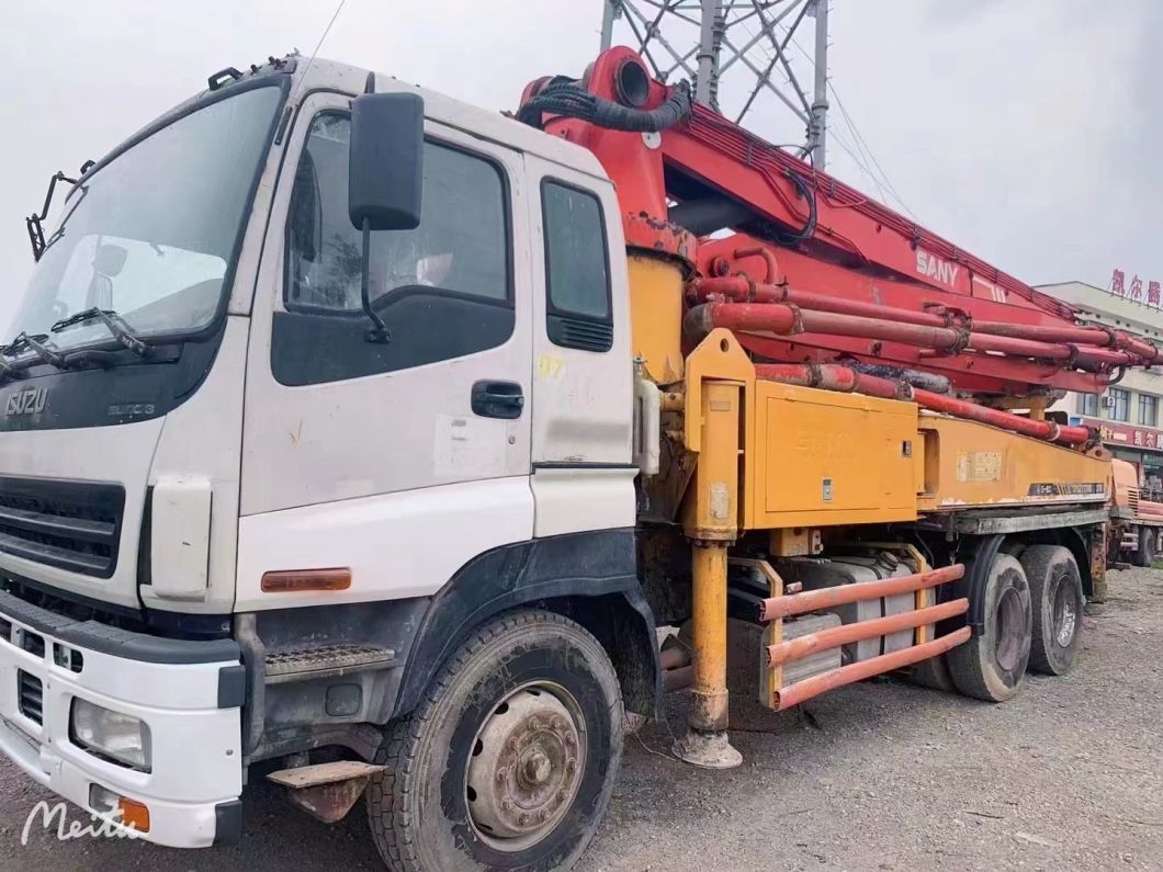 Used Construction Machinery Sy 37 Meter Concrete Pump