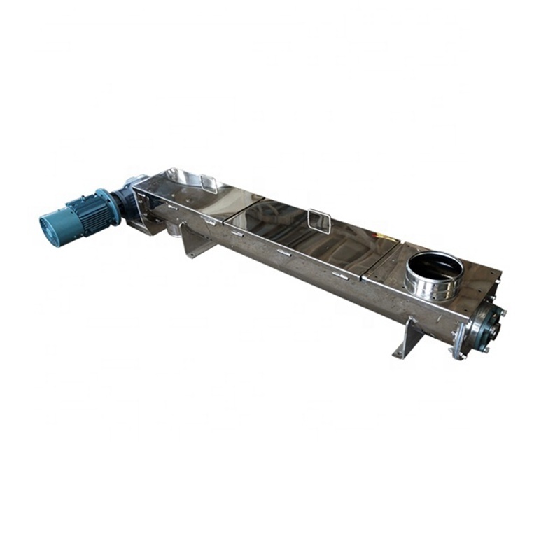 OEM Custom Stainless Steel Screw Auger Conveyor U-Type Cement Screw Conveyors