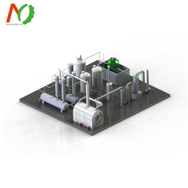 Customizable Voltage Pyrolysis Oil Distillation Machine for Recycling Used Engine Oil