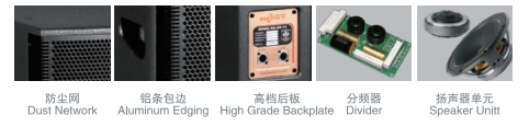 12 inch passive high quality professional speaker RF-12