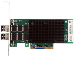 Femrice 10Gbps Dual Port Gigabit Ethernet PCI Express x8 Server Adapter Intel 82599ES Chip SFP+ Slots Network Controller