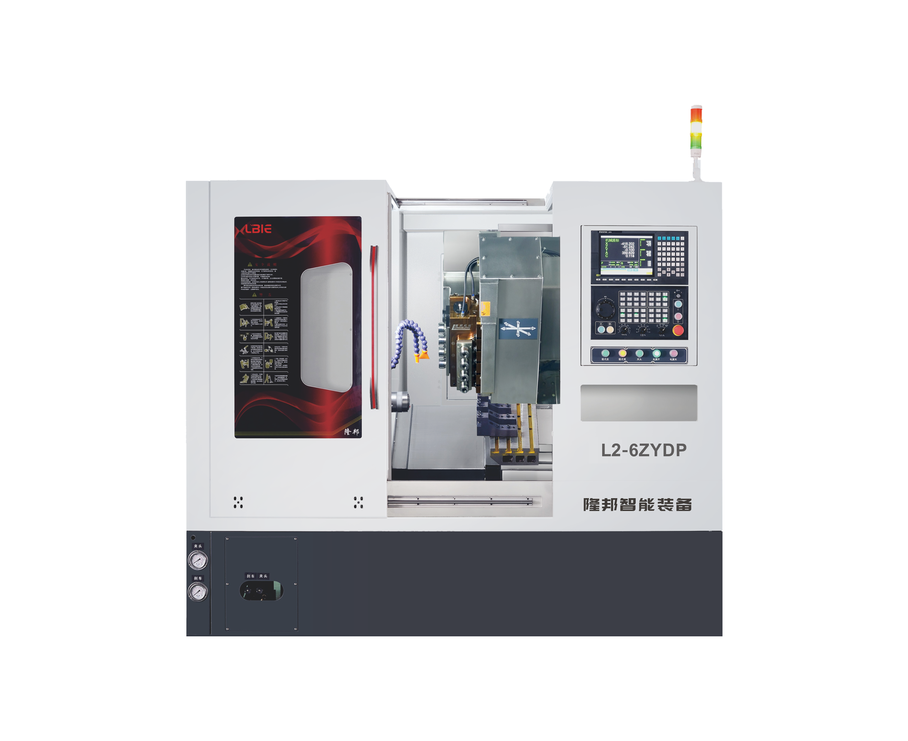 Automatic Combined CNC Turning And Milling Machine Y Axis CNC For Metal Turning Center