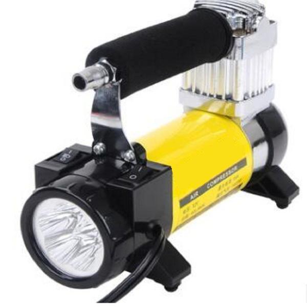 Quality Yellow High Volume 12v Shock Air Compressor Three In One Shock Air Compressor for sale