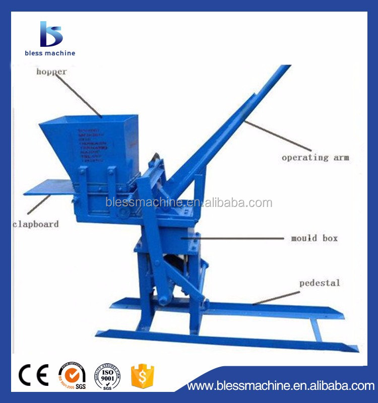 Home 2023 User Friendly Design Hydraform Brick Making Machine with 24 Months Guarantee