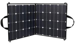 China Sunpower 100 Watt Foldable Solar Panel Dual Array IP67 With Anderson Connector wholesale