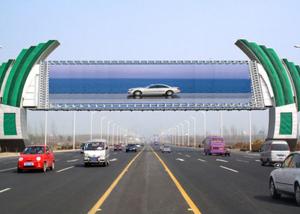 China Pixel Pitch 10mm Outdoor Expressway LED Billboard , Full Color SMD3535 LED displays wholesale