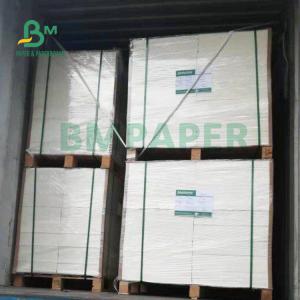 China 0.7mm 1mm Uncoated Coaster Paper For Drinks 455mm x 570mm Ivory White wholesale