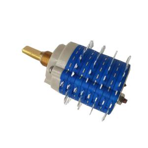 China Multi Sections 38mm 24 Position Rotary 500V Continuous Rotary Switch wholesale