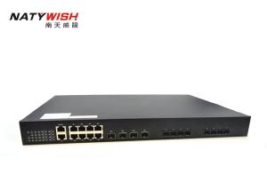 100Mpps 512Gbps OLT Optical Line Terminal GPON 10 Gigabit Low Power Consumption