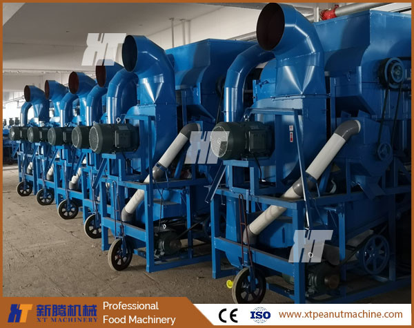 Carbon Steel Peanut Shelling Machine Electric Groundnut Shell Removing Machine