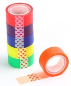China Stationery Printed Logo Bopp Packing Tape Adhesive,OEM/ODM Custom Printed Washi Tape Japanese Stationery Tape Bagease on sale
