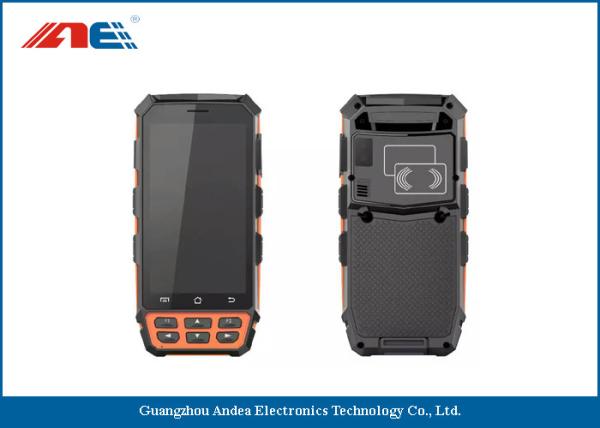 Quality 5.0 Inch IPS Panel Display 4G Handheld RFID Reader PDA RFID Scanner Reading Range 30CM for sale