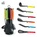 7 Pcs Non-stick Utensils Set with Heat Resistant Silicone Cooking Tools and TPR