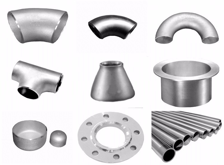 factory welding titanium pipe BW Titanium Reducing Tee Fitting