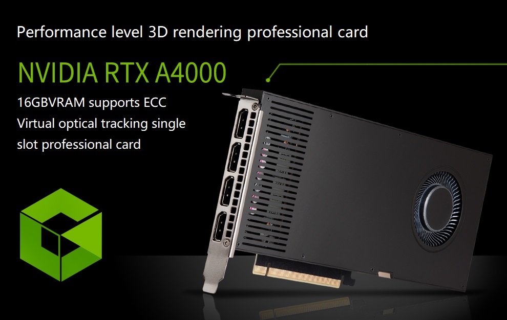 NVIDIA RTX A6000 A5000 A4000 GPU Graphics Card Modeling And Rendering High End