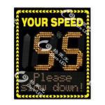 Highway Digital Variable Message Sign Speed Limit Sign With Speed Range 2-400KM