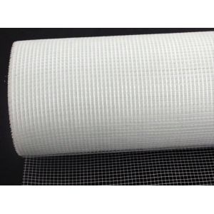 China 75g/M2 Plaster Reinforcement Mesh 3 X 3mm 25m Roll Fiberglass Mesh For Plaster Walls wholesale