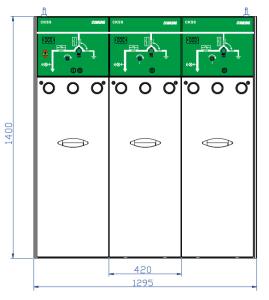 China Spring Operating Mechanism Solid Insulated Switchgear Closing Earthing Position wholesale