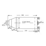 400HZ Frequency Stone Carving CNC Router Spindle Motor with 220v or 380v Voltage