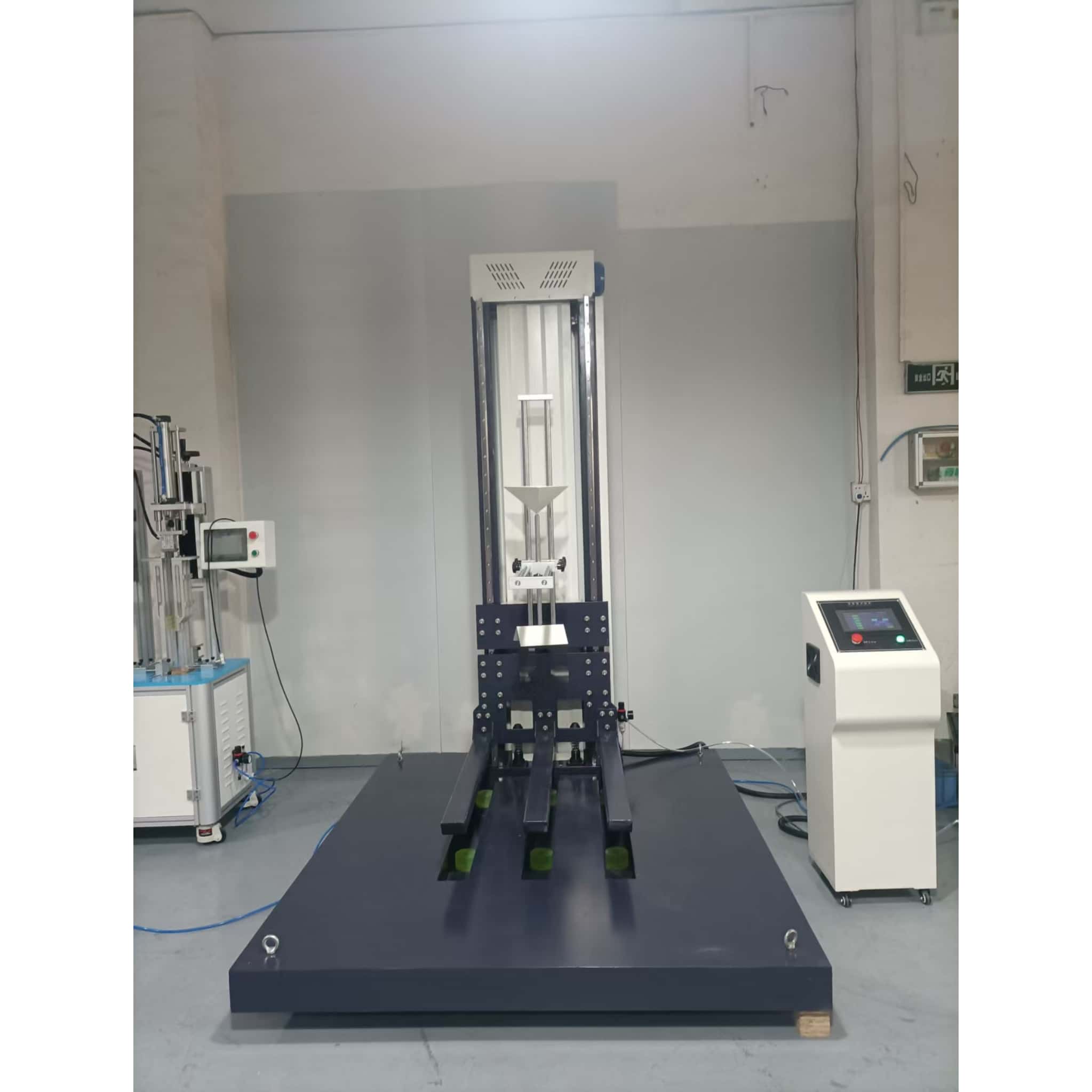ASTM D5276 ISTA 1A Zero Drop Tester Package Zero Height Free Fall Impact Testing Machine for Packaging Transport Simulation