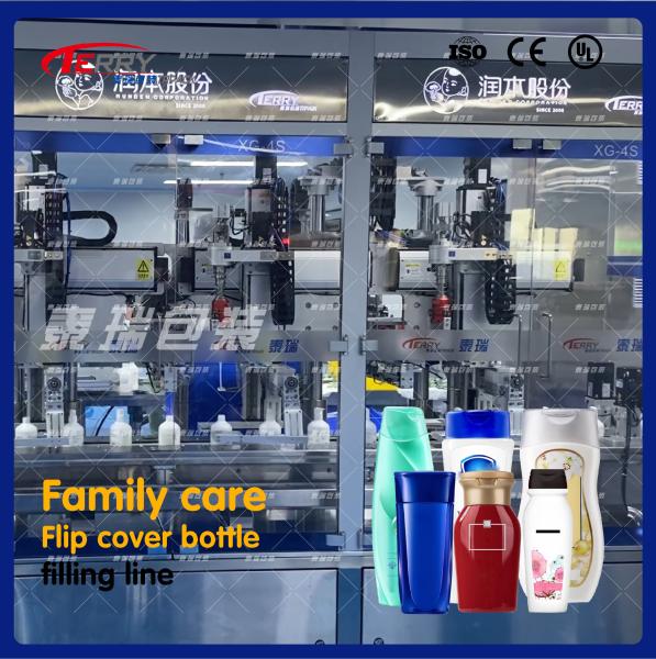 Quality 100-1000ml Automatic Shampoo Filling Machine 75-80 Bottles/Min for sale