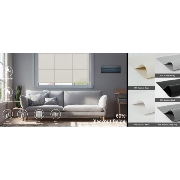 Sunshade Perspective Roller Blinds Screen Fabric Solar Sunscreen Roller Blind Fabric