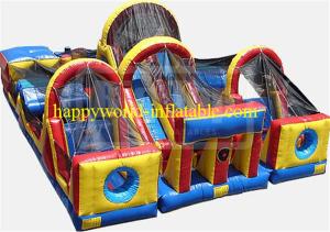 adrenaline rush obstacle course , inflatable obstacle course , inflatable playground